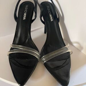 Worn once, fashion nova heels